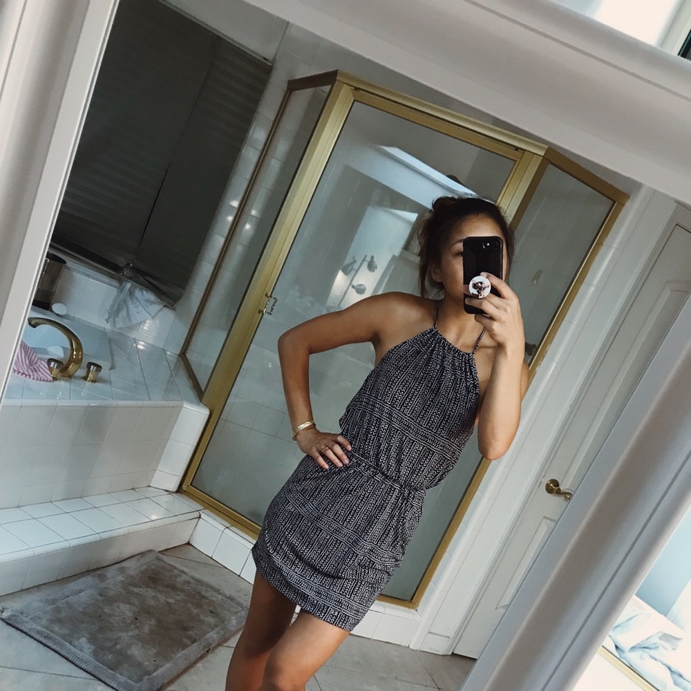 bcbg generation black and white dress xs, $20